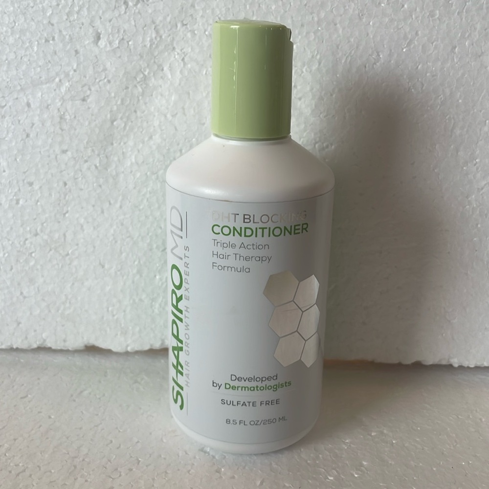 Shapiro MD DHT blocking Conditioner triple action hair therapy sulfate free 8.5